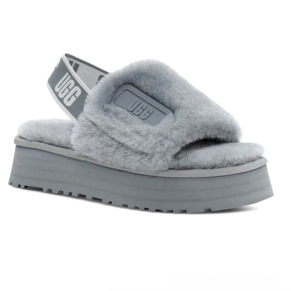 UGG® Women's Sandals Ash Fog Gray Size 9 Price $69